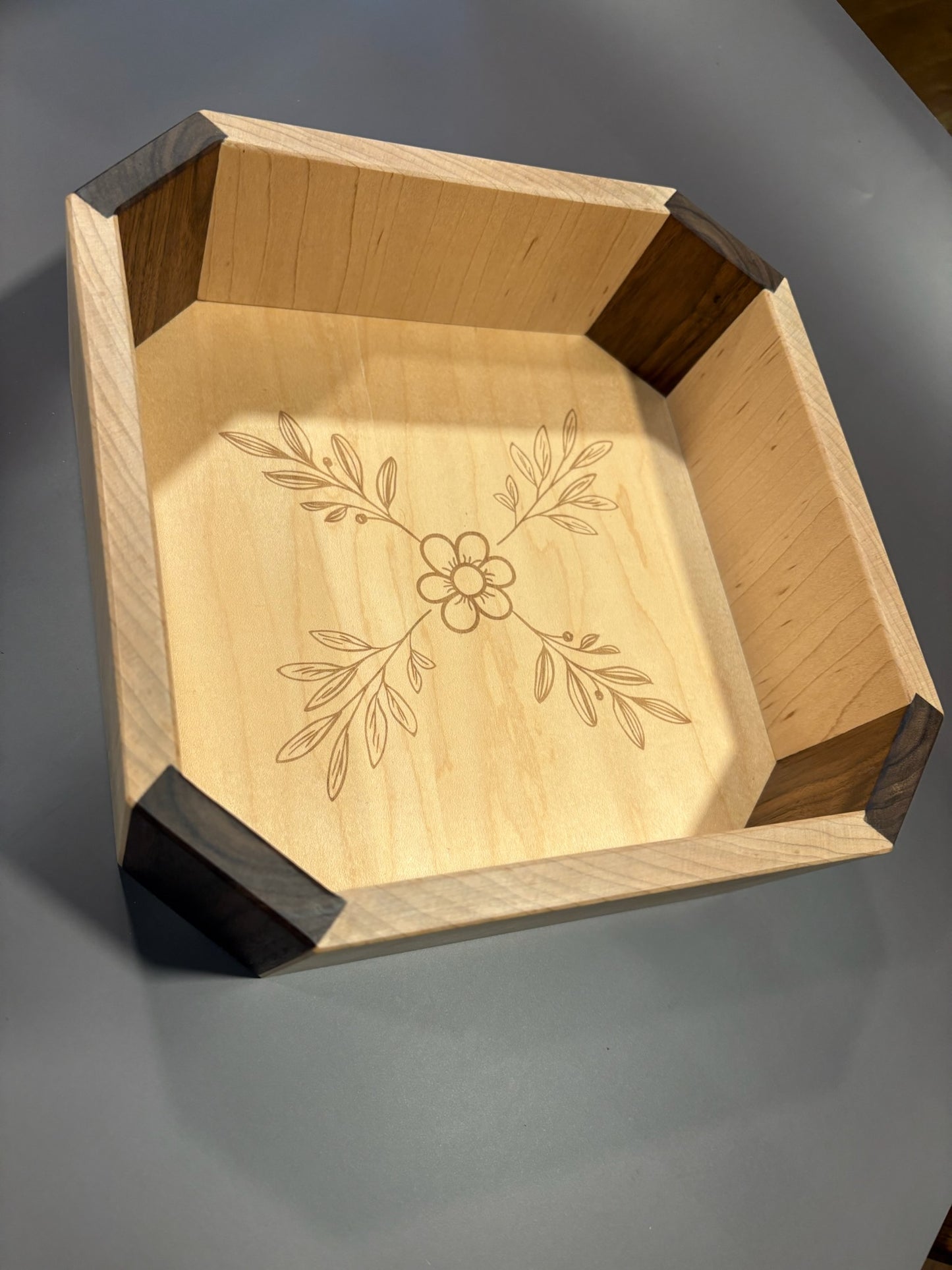 Large Floral Box