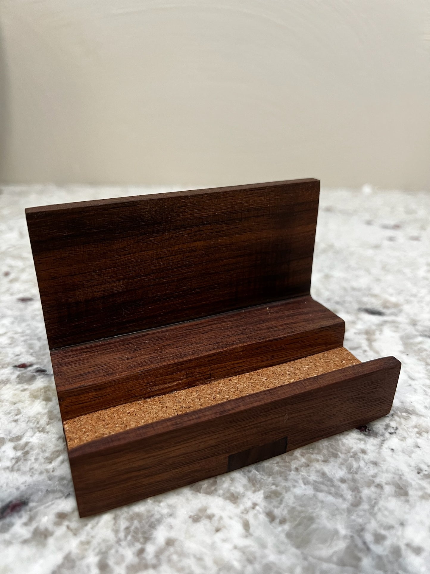 Walnut Phone Stand (Type 1)
