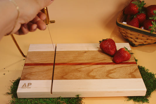 Gold Cheeseboard Slicer (Lefty)