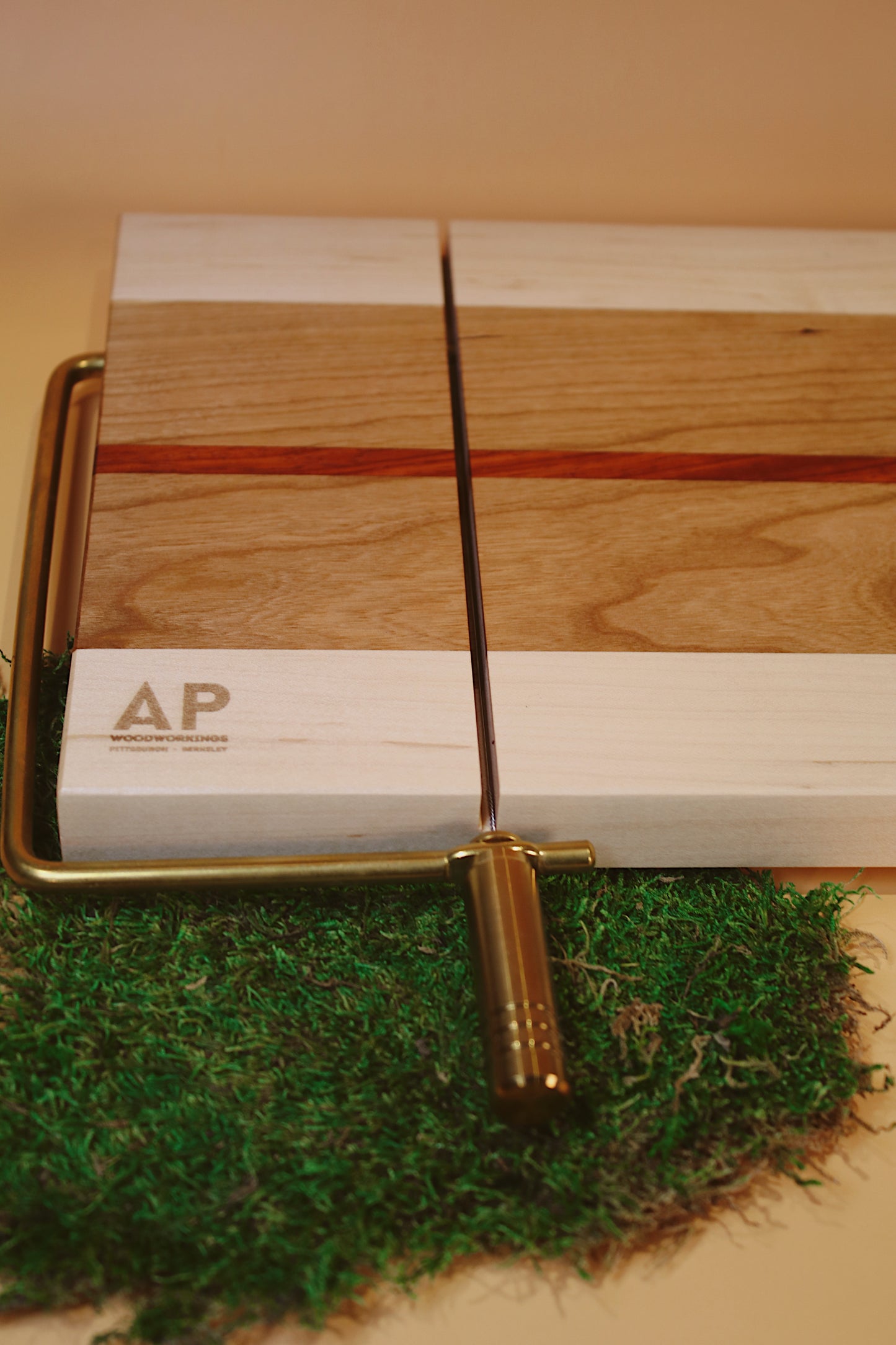Gold Cheeseboard Slicer (Lefty)