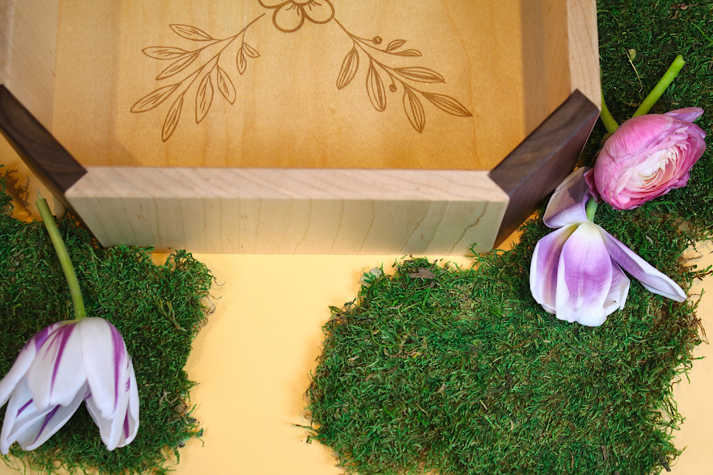 Large Floral Box
