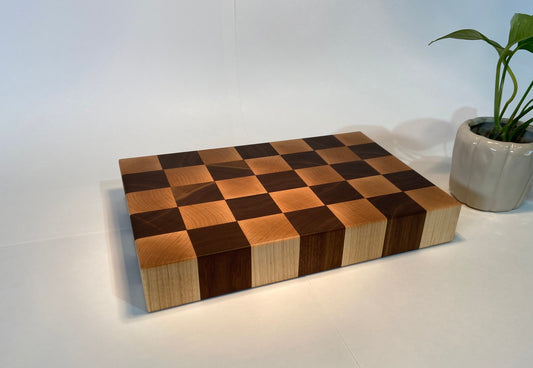 Checker End Grain Board