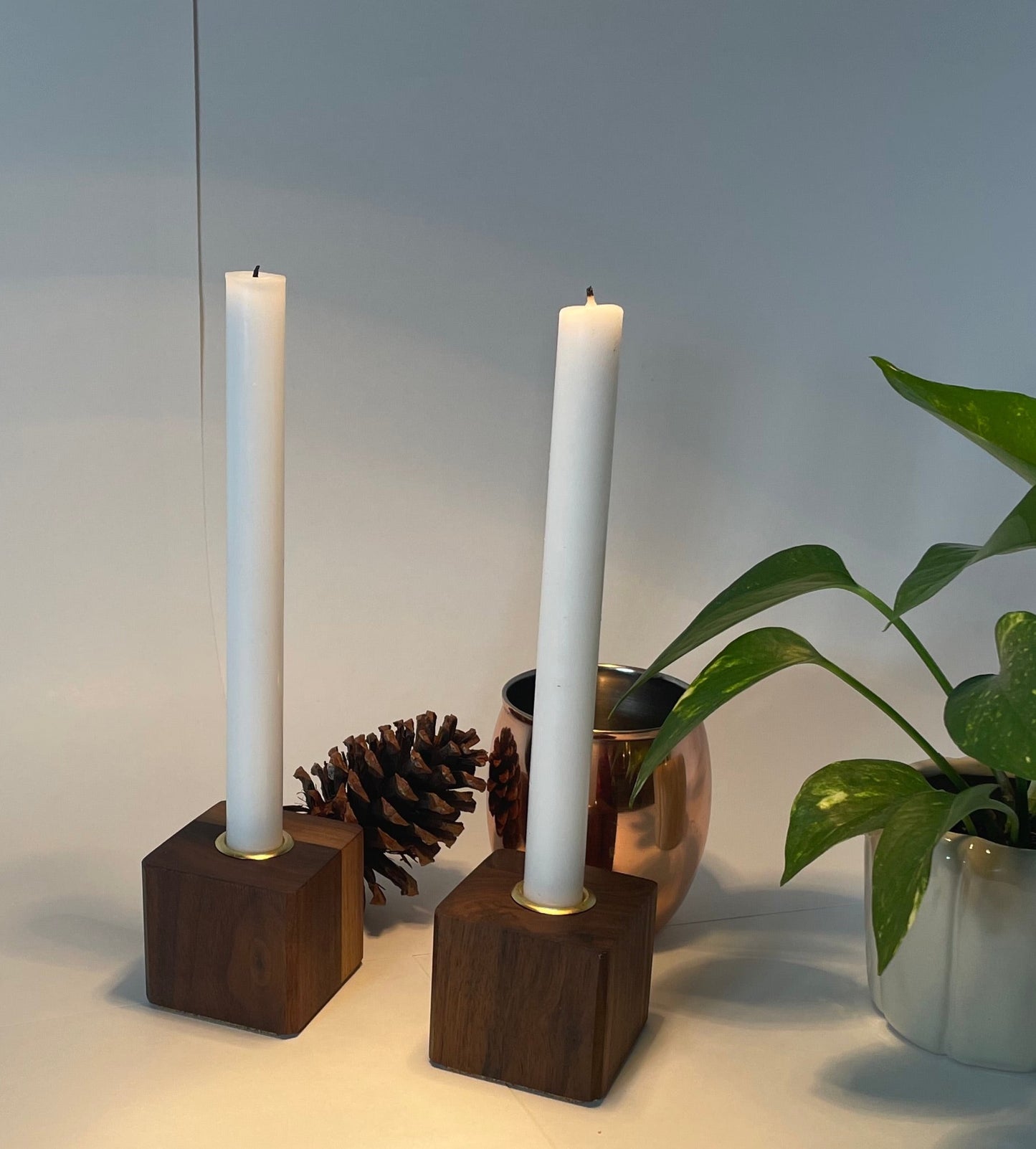 Tapered Candle Holders (Set of 2)