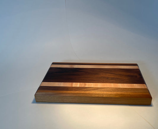 Wide Stripe Cutting Board