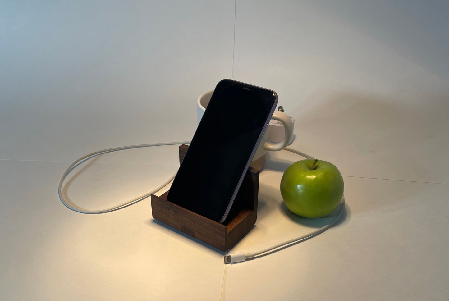 Walnut Phone Stand (Type 2)