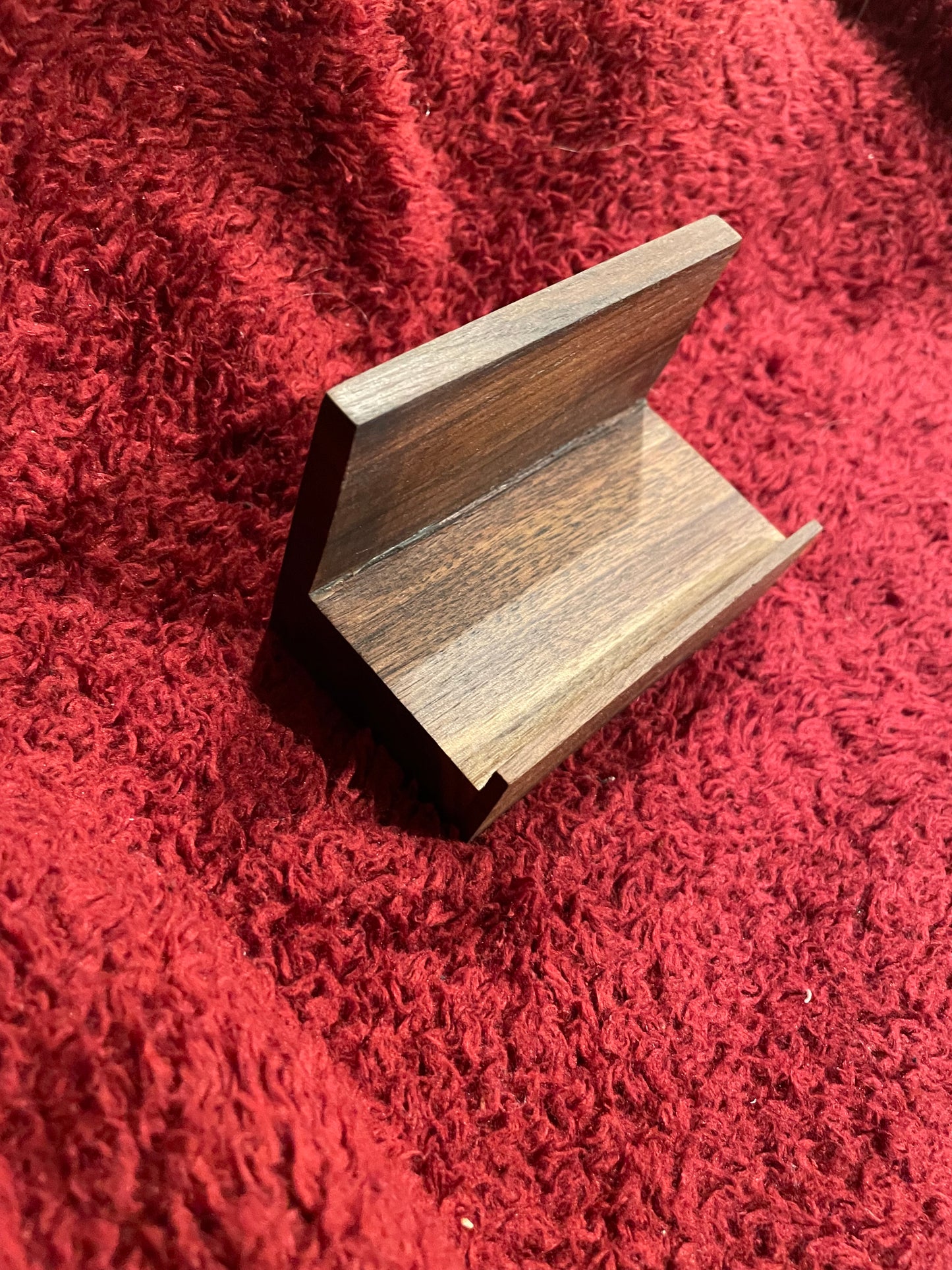 Walnut Phone Stand (Type 2)