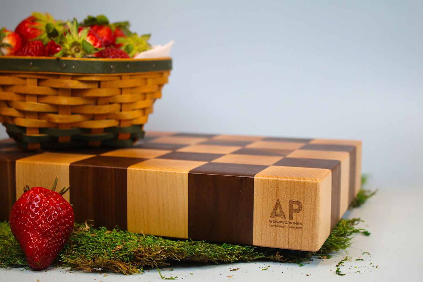 Checker End Grain Board