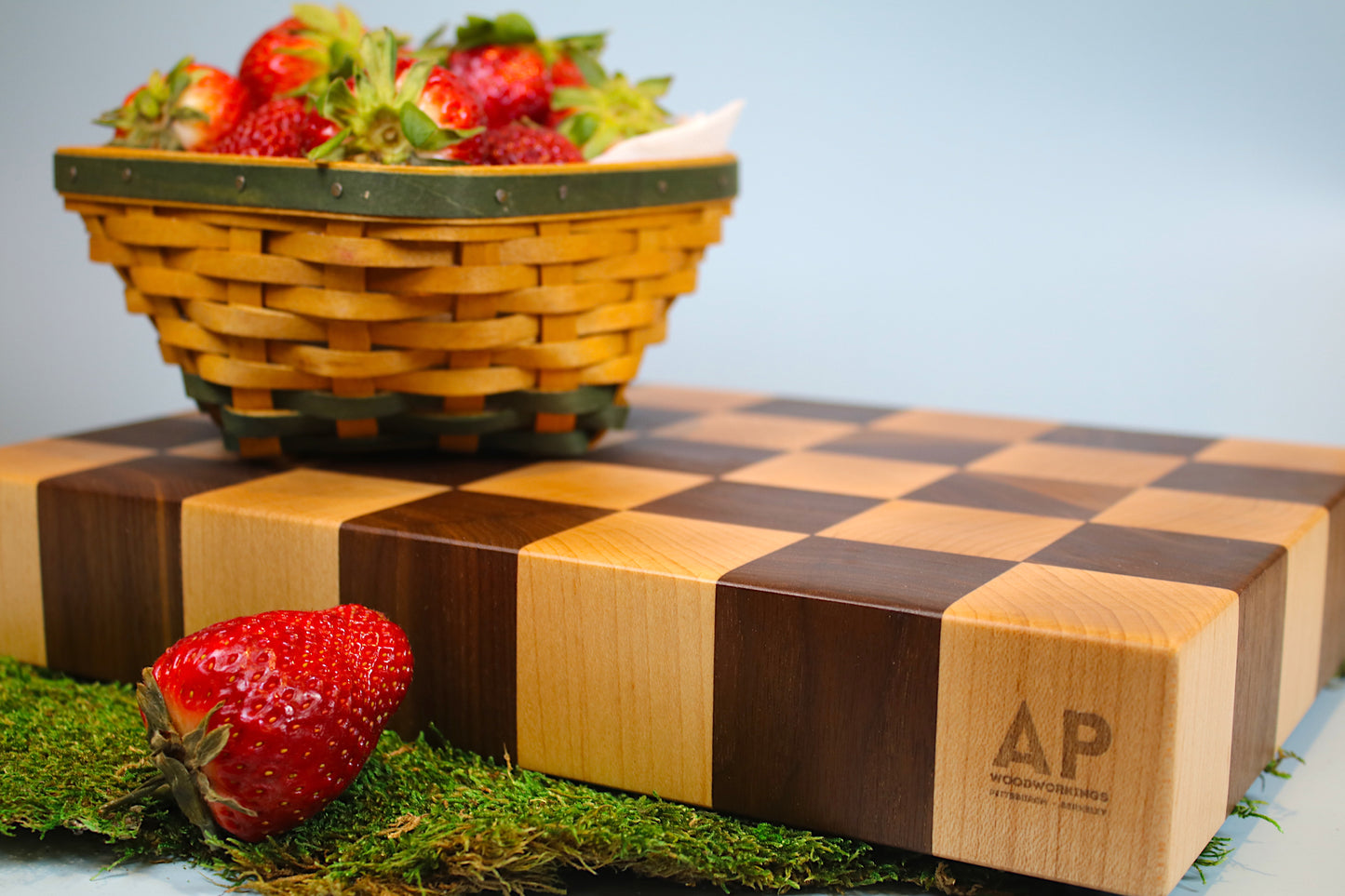Checker End Grain Board