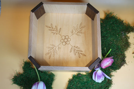 Large Floral Box