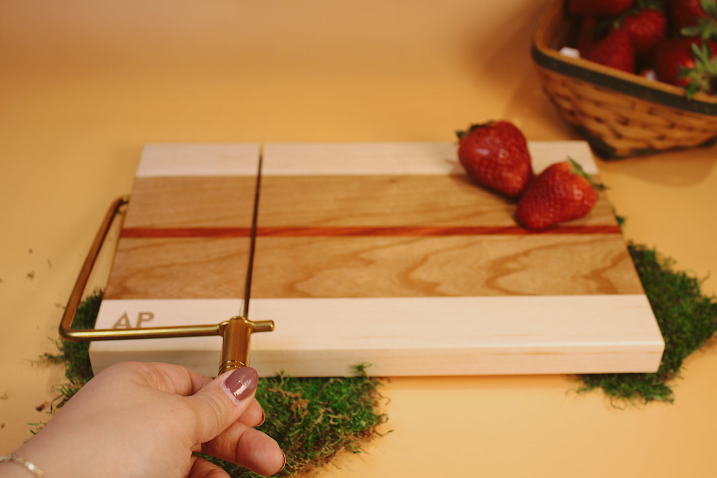 Gold Cheeseboard Slicer (Lefty)